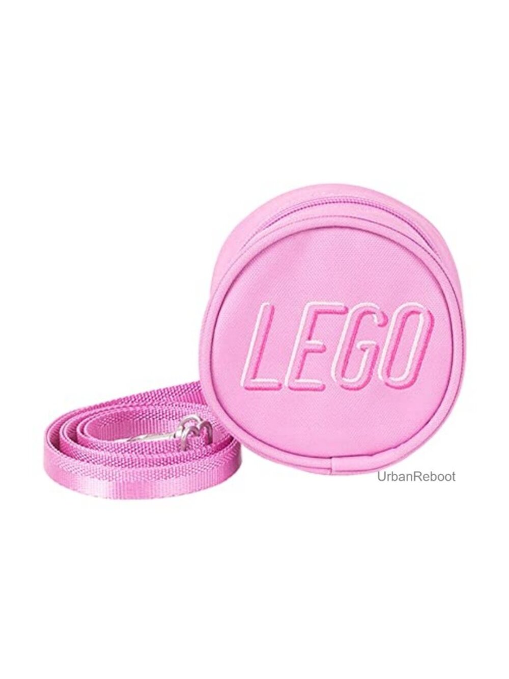 LEGO Micro Knob Bag Coin Purse Crossbody RPET Polyester Double Zipper
